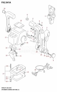 DF200Z From 20002Z-240001 (E01 E40)  2022 drawing OPT:REMOTE CONTROL ASSY DUAL (1)