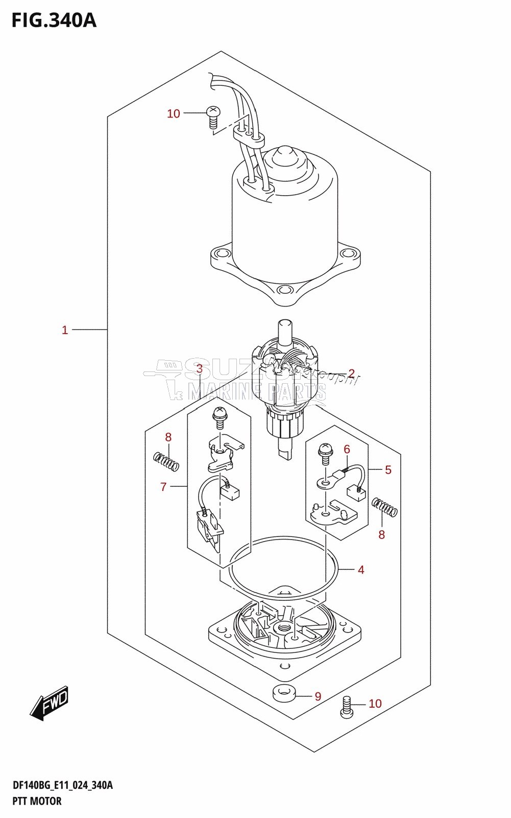 PTT MOTOR (DF115BG,DF115BZG)