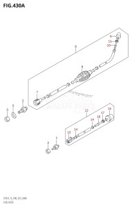 DT9.9 From 00996-310001 (P40)  2013 drawing FUEL HOSE (DT9.9K:P36)