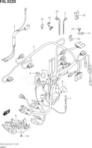 02504F-710001 (2017) 25hp P03-U.S.A (DF25A  DF25AQ  DF25AR  DF25AT  DF25ATH) DF25A drawing HARNESS (DF25ATH:P03)