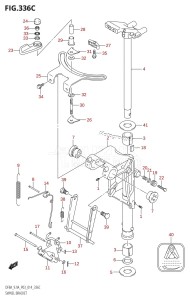 DF8A From 00801F-410001 (P03)  2014 drawing SWIVEL BRACKET (DF9.9A:P03)