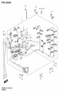 DF300A From 30002P-440001 (E11 - E40)  2024 drawing HARNESS (DF300A,DF250A)