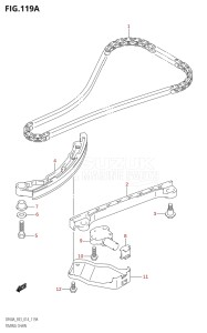 06002F-410001 (2014) 60hp E03-USA (DF60A) DF60A drawing TIMING CHAIN