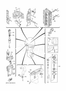 LF150CA drawing MAINTENANCE-PARTS