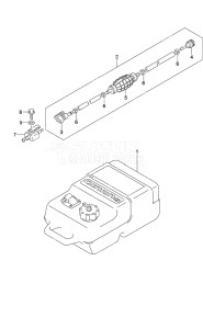 Outboard DF 25A drawing Fuel Tank