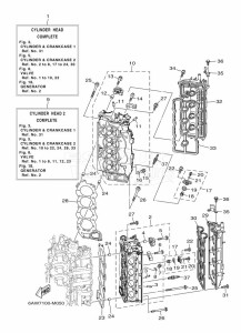 F350AETX drawing CYLINDER--CRANKCASE-2