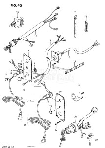 DT50 From 5001-300001 ()  1978 drawing OPT : ELECTRICAL (2)