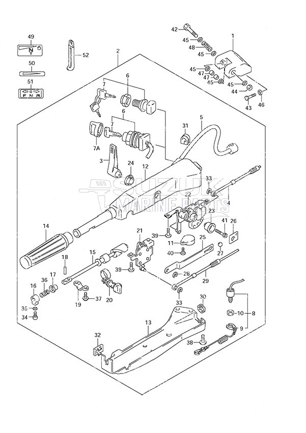 Tiller Handle