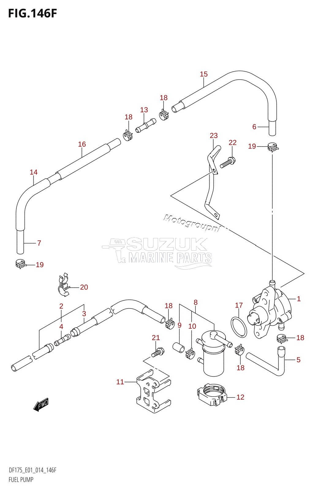 FUEL PUMP (DF150Z:E40)