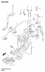 DF25A From 02504F-810001 (P03)  2018 drawing HARNESS (DF25ATH,DF30ATH)