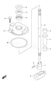 DF 140A drawing Shift Rod