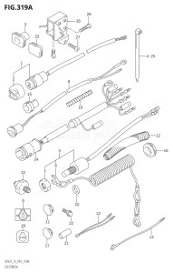 00992F-880001 (2008) 9.9hp P01-Gen. Export 1 (DF9.9K8  DF9.9RK8) DF9.9 drawing ELECTRICAL (K4)