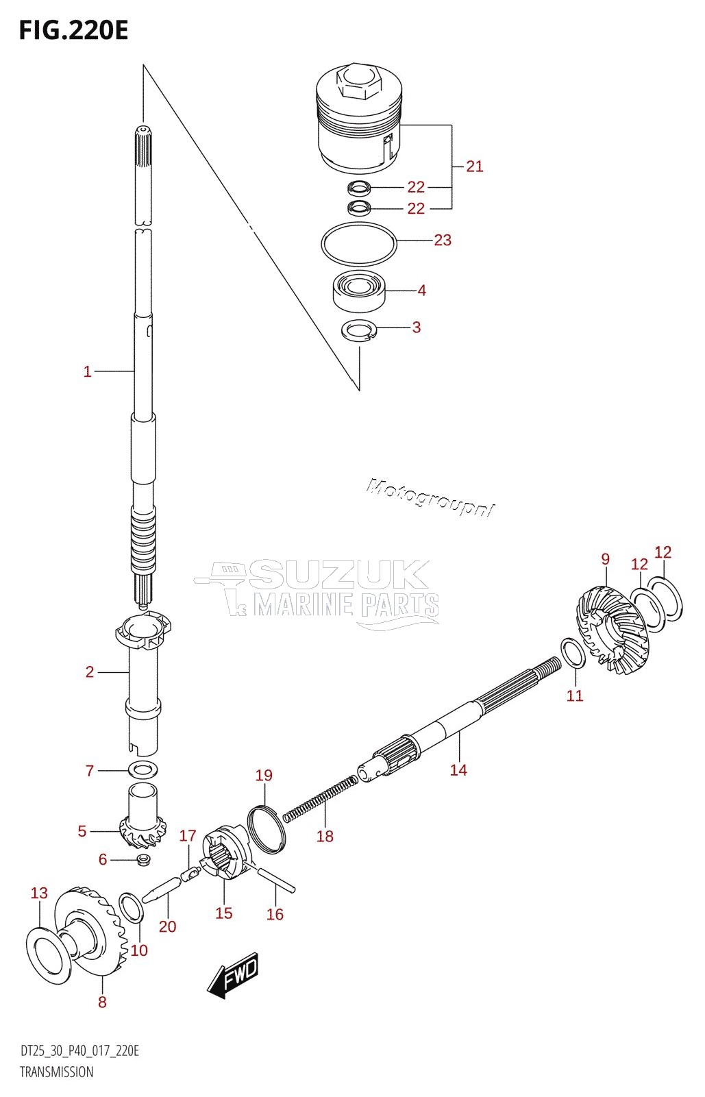 TRANSMISSION (DT30R:P40)