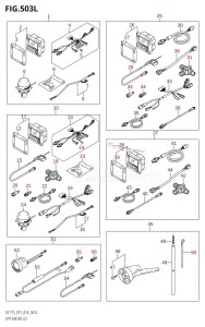 DF150ZG From 15002Z-410001 (E40)  2014 drawing OPT:METER (2) (DF175TG:E01)