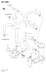 DF90 From 09001F-510001 (E01)  2005 drawing FUEL PUMP (DF90T:(K6,K7,K8),DF100T,DF115T:(K6,K7,K8,K9,K10,011),DF115Z)