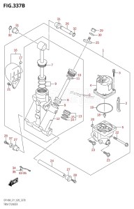 DF115AST From 11504F-040001 (E03)  2020 drawing TRIM CYLINDER (DF115AST,DF140AT:E11,DF140AZ:E11)