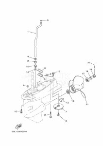 F40JMHDL drawing LOWER-CASING-x-DRIVE-2