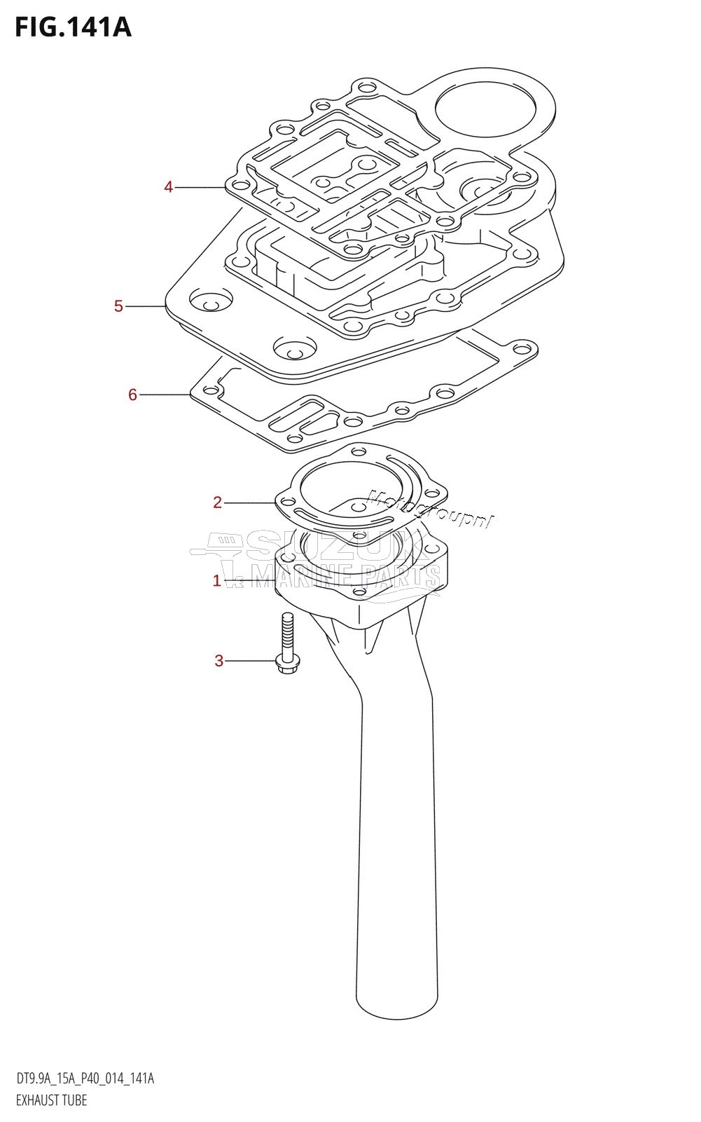 EXHAUST TUBE