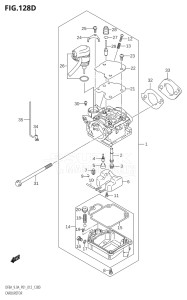 00801F-210001 (2012) 8hp P01-Gen. Export 1 (DF8A  DF8AR) DF8A drawing CARBURETOR (DF9.9AR:P01)