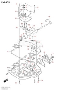 DF200 From 20002F-610001 (E01 E40)  2016 drawing ENGINE HOLDER (DF250Z:E01)