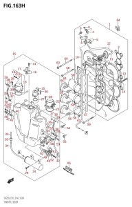 DF225T From 22503F-410001 (E01 E40)  2014 drawing THROTTLE BODY (DF225Z:E40)