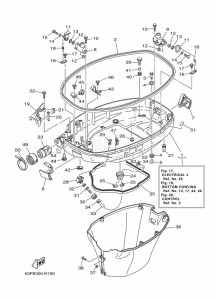 FL150AETL drawing BOTTOM-COVER