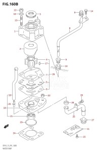 DF9.9 From 00992F-421001 (P01)  2004 drawing WATER PUMP (K7,K8,K9,K10,011)