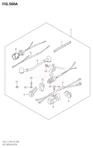 DT15 From 01503K-310001 (P36-)  2013 drawing OPT:STARTING MOTOR