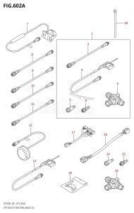 DF150AZ From 15003Z-910001 (E01 E40)  2019 drawing OPT:MULTI FUNCTION GAUGE (2)