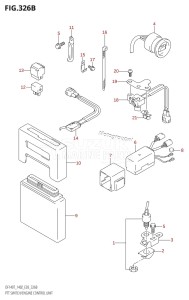 DF140Z From 14001Z-980001 (E03)  2009 drawing PTT SWITCH /​ ENGINE CONTROL UNIT (K4,K5,K6,K7,K8,K9,K10,011)