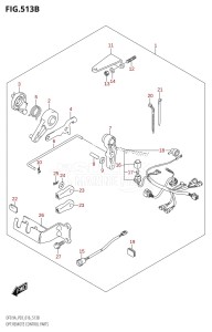 DF9.9A From 00994F-610001 (P03)  2016 drawing OPT:REMOTE CONTROL PARTS (DF9.9A:P03)