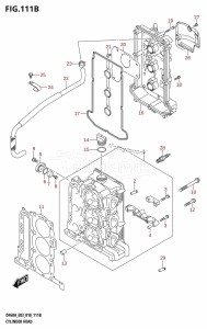 DF40A From 04003F-810001 (E03)  2018 drawing CYLINDER HEAD (DF60A,DF60AVT)