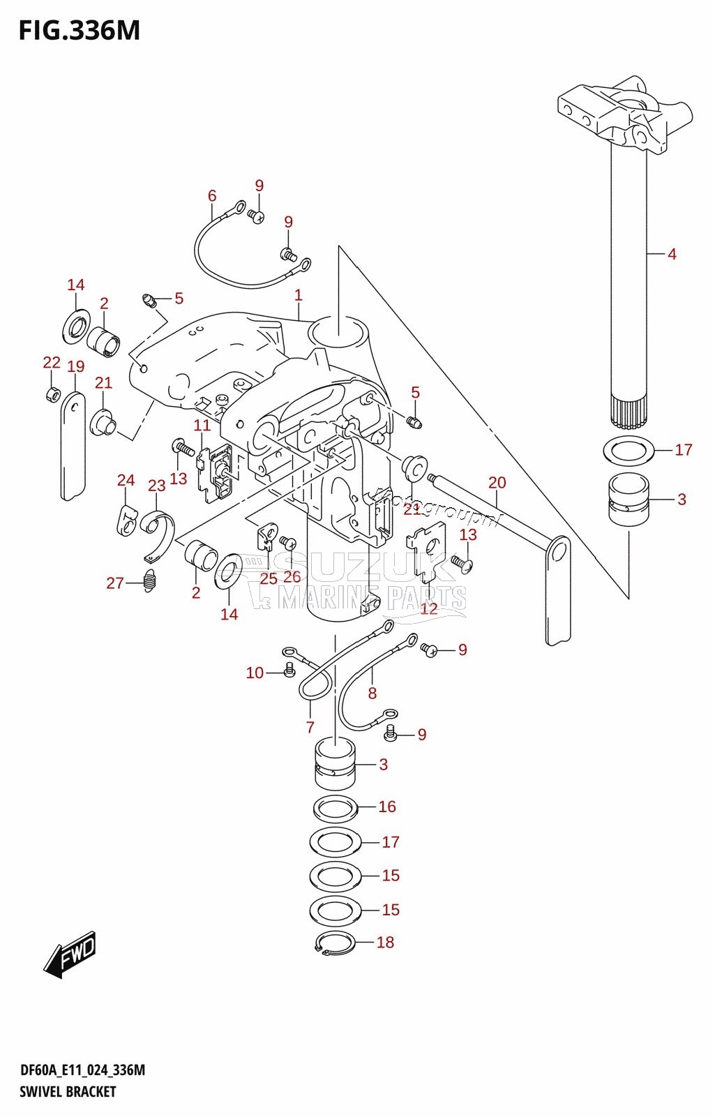 SWIVEL BRACKET (DF60AVTH)