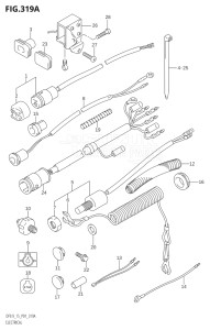 00992F-510001 (2005) 9.9hp P01-Gen. Export 1 (DF9.9K5  DF9.9RK5) DF9.9 drawing ELECTRICAL (K4)