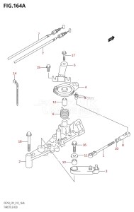 DF200Z From 20002Z-310001 (E01 E40)  2013 drawing THROTTLE ROD