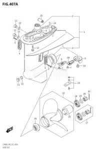 DT40 From 04005K-510001 ()  2015 drawing GEAR CASE