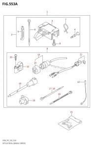 DF9.9A From 00994F-340001 (P01)  2023 drawing OPT:ELECTRICAL (MANUAL STARTER)