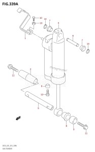 DF25 From 02503F-310001 (E01)  2013 drawing GAS CYLINDER (DF25Q:E01)