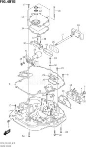 25003Z-040001 (2020) 250hp E03-USA (DF250Z  DF250Z) DF250Z drawing ENGINE HOLDER (DF250ST)