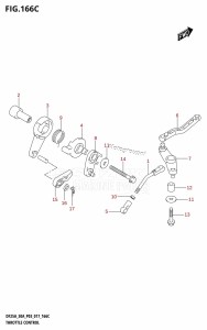 DF30A From 03003F-710001 (P40)  2017 drawing THROTTLE CONTROL (DF25AT:P03)