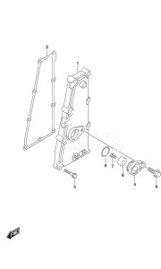 DF 90A drawing Exhaust Cover