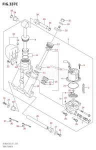 DF250A From 25003P-710001 (E03)  2017 drawing TRIM CYLINDER (DF300A:E03:L-TRANSOM)