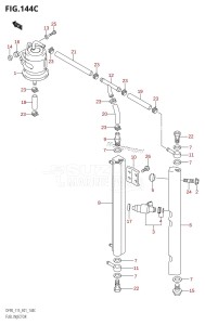 DF115T From 11501F-880001 (E01 E40)  2008 drawing FUEL INJECTOR (DF115WT,DF115WZ)