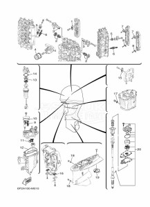 F250UA drawing MAINTENANCE-PARTS