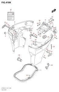 DF115A From 11503F-710001 (E11 E40)  2017 drawing SIDE COVER (DF115AST:E03)