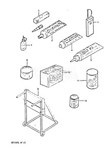 DT115 From 11502-300001 till 304574 ()  1983 drawing OPTIONAL