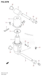 DF70 From 07001F-780001 (E03)  2007 drawing TRIM CYLINDER (K1,K2,K3,K4,K5,K6,K7,K8,K9)