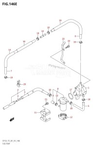 DF175T From 17502F-210001 (E01 E40)  2012 drawing FUEL PUMP (DF175T:E01)