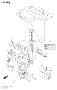 DT15A From 01504-610001 (P36 P40 P81)  2016 drawing SWIVEL BRACKET (DT15AK:P36)