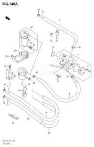 DF40 From 04001F-251001 (E01)  2002 drawing FUEL PUMP